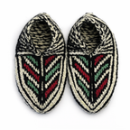 Handmade Wool Slippers – Limited Pattern Edition Model 1 "Chevron Pattern"