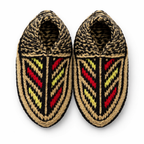 Handmade Wool Slippers – Limited Pattern Edition Model 1 "Chevron Pattern"