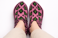 Handmade Wool Slippers – Limited Pattern Edition Model 6 "Pink"